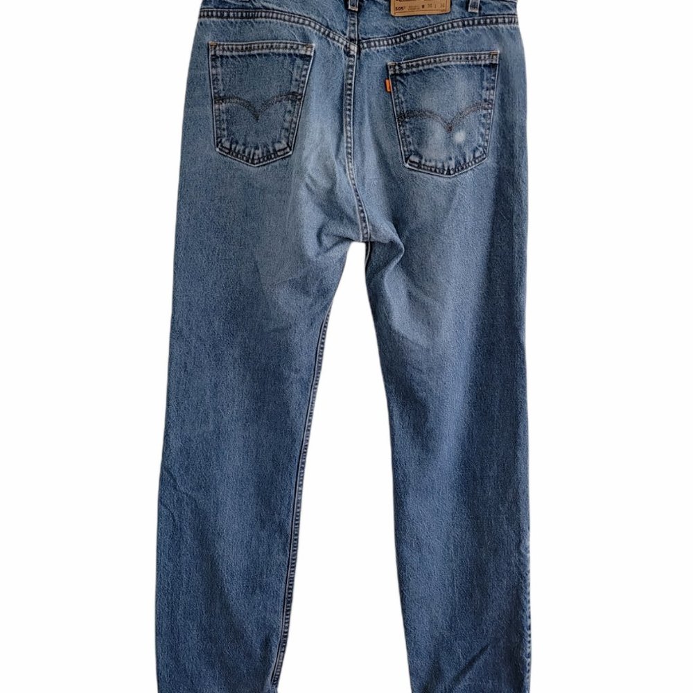 Vtg Levi's 505 Orange Tab Regular Fit Straight Leg - Picture 3 of 10